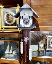 Đồng hồ treo tường Cuckoo Hettich North Sea house