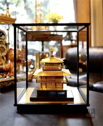 Mô hình chùa Kinkakuji mạ vàng 