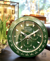 Đồng hồ treo tường decor Rolex Daytona (Green - Green)