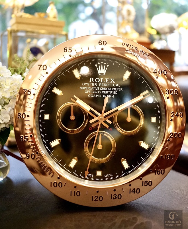 Đồng hồ treo tường Rolex: Sự lựa chọn sang trọng và đẳng cấp cho không gian sống